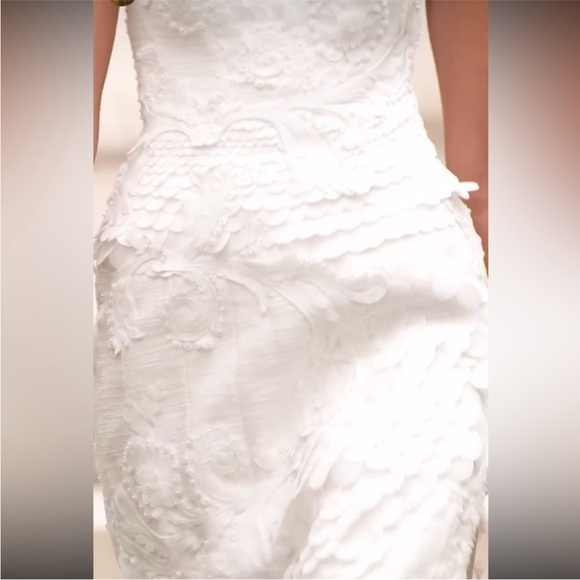 New sample Zimmermann strapless sculpture lace dress. AU. 0 - Picture 5 of 12